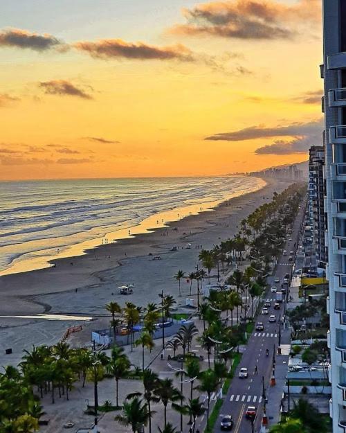 Apartamento Na Praia Praia Grande  Kültér fotó