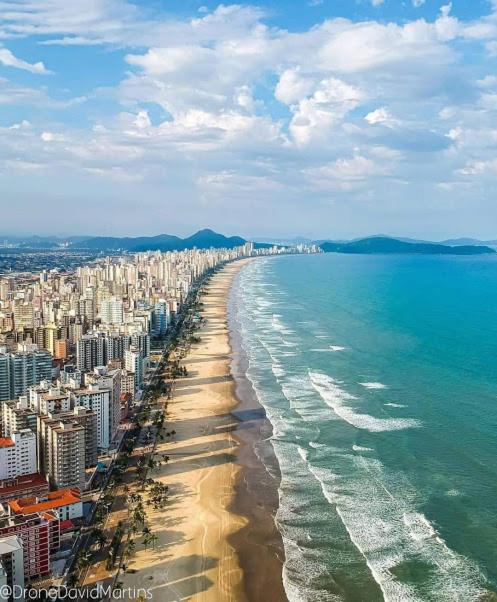 Apartamento Na Praia Praia Grande  Kültér fotó