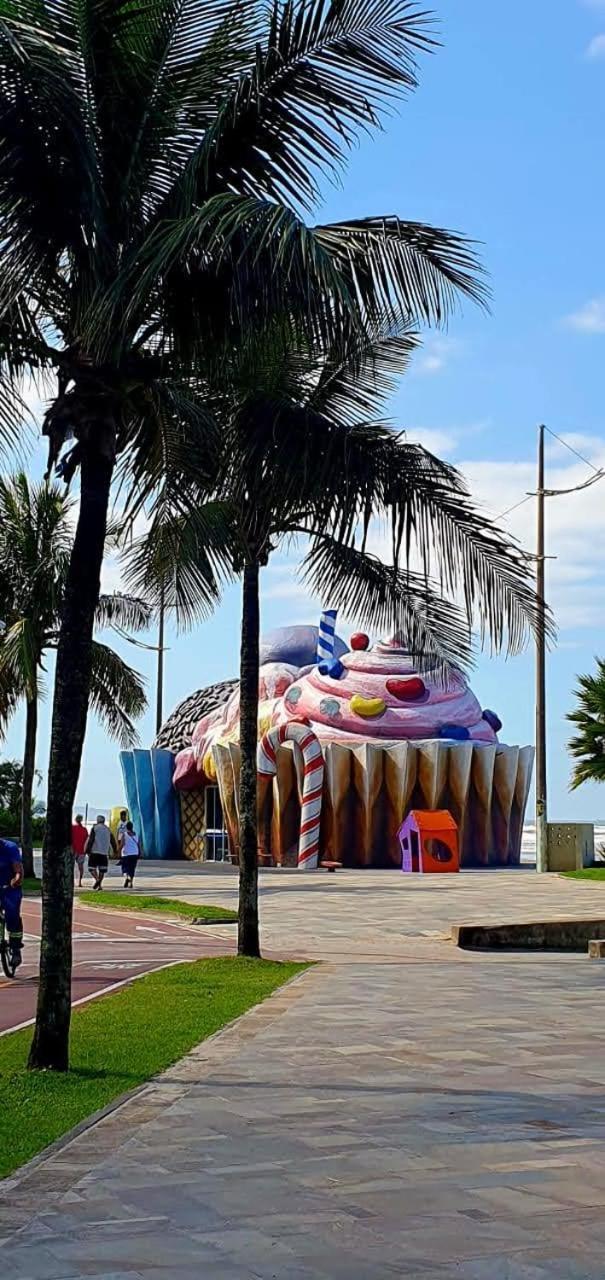 Apartamento Na Praia Praia Grande  Kültér fotó